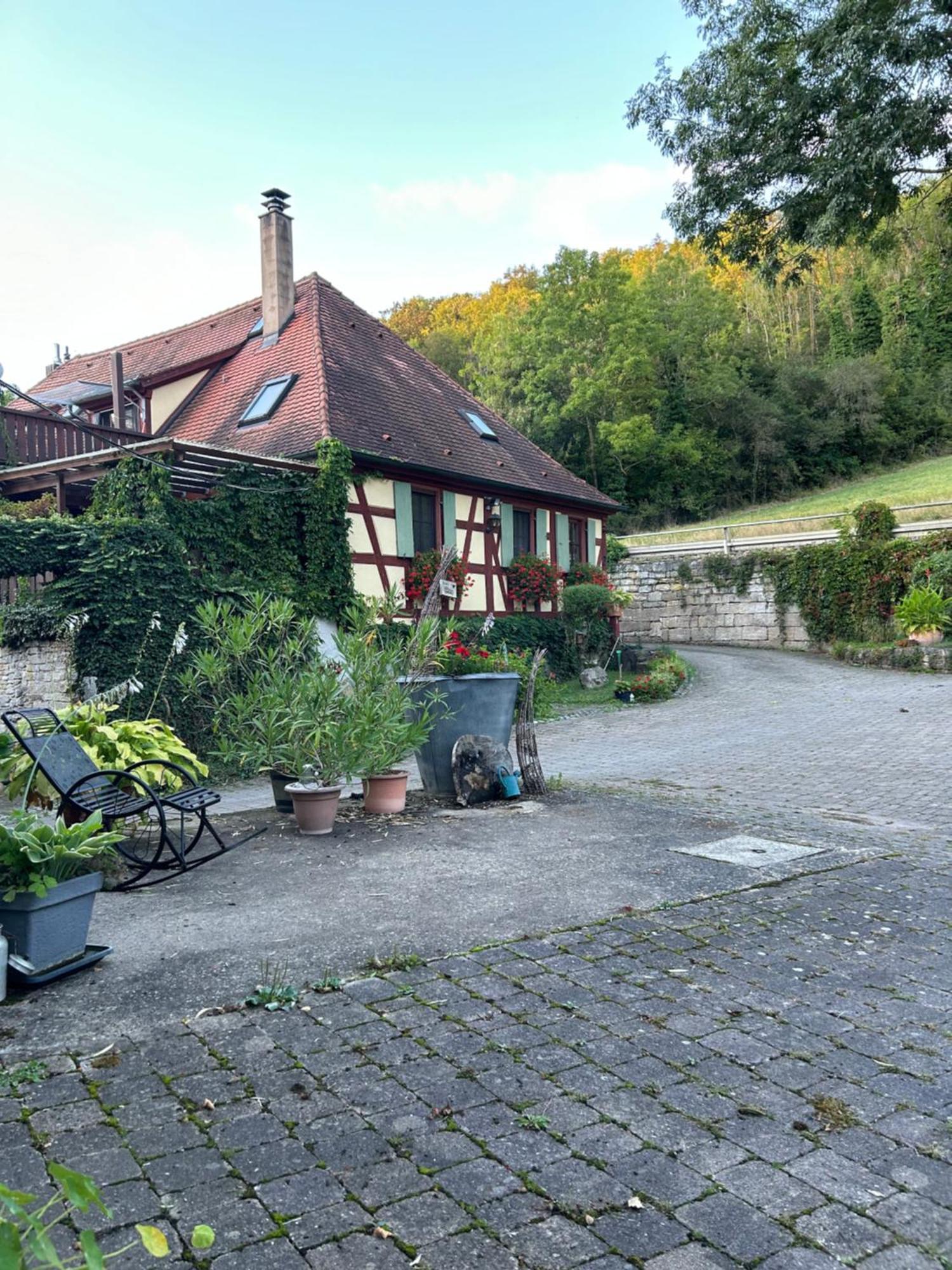 Untere Walkmuehle Daire Rothenburg ob der Tauber Dış mekan fotoğraf